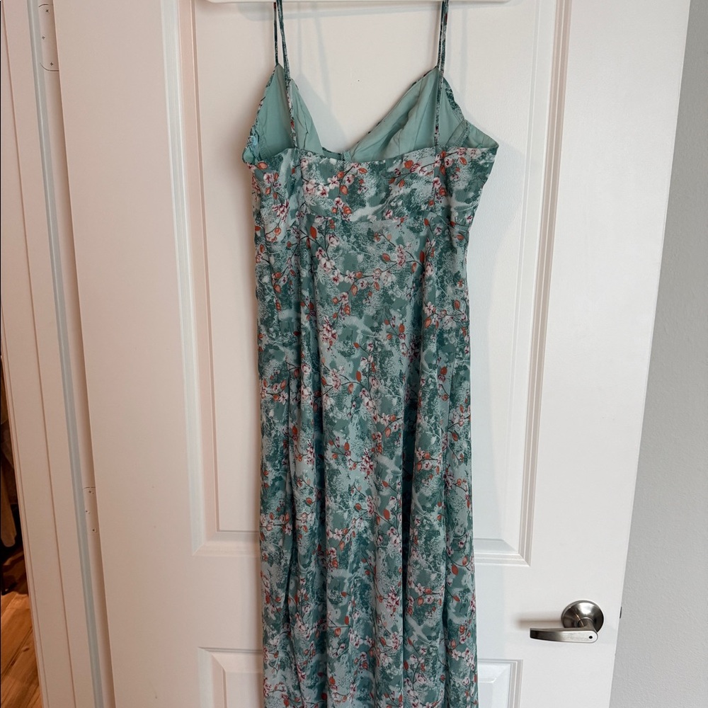 Hello Molly Sunrise Strolls Midi Dress Mint - Picture 3 of 11